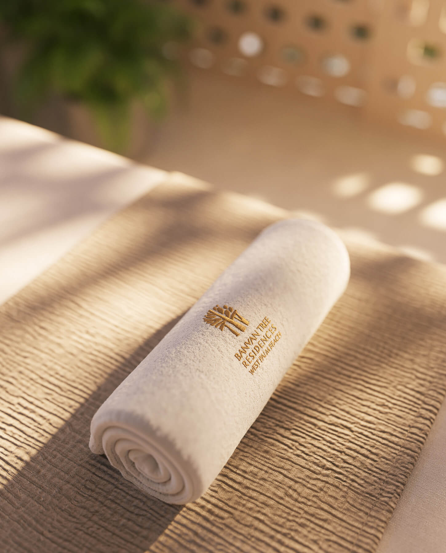 Banyan Tree Residences West Palm Beach arrival rendering, interiors by Yabu Pushelberg