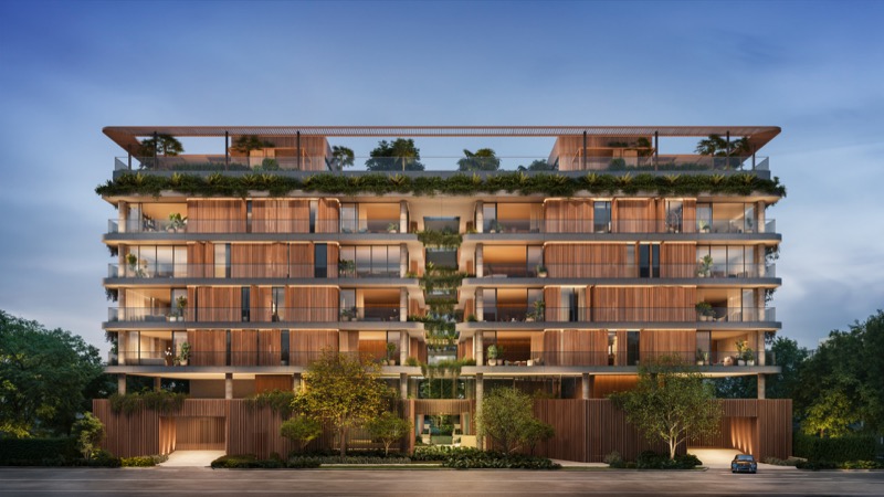 Colette Residences boutique condo rendering, 1880 Brickell Avenue South Brickell Miami