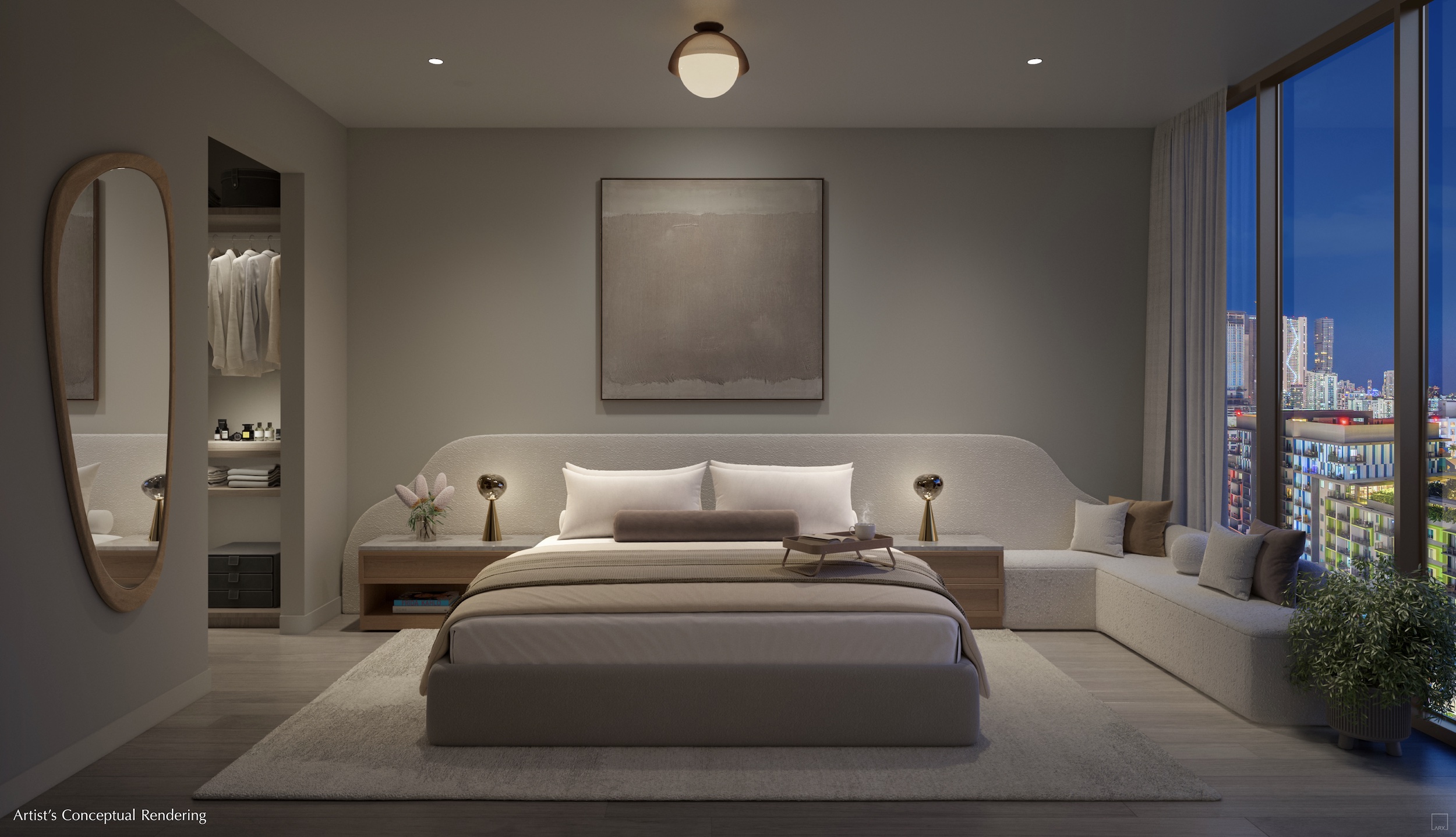 Frida Kahlo Wynwood Residences official building rendering, two-tower condo at 119 NW 29th Street in Wynwood Miami