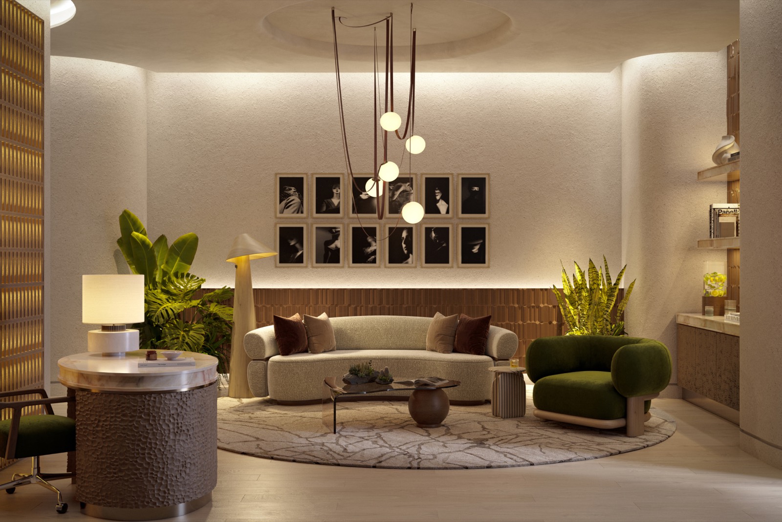Icon Beach Waterfront Residences spa rendering
