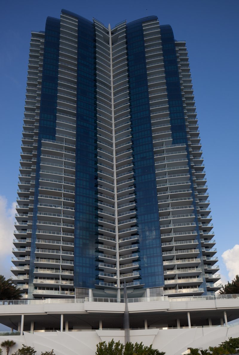 Jade Ocean oceanfront tower by Carlos Ott in Sunny Isles Beach