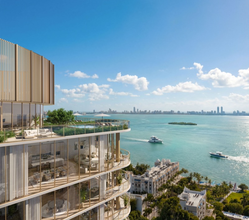 Kempinski Residences Miami Design District twin-tower rendering, 3801 Biscayne Boulevard Miami