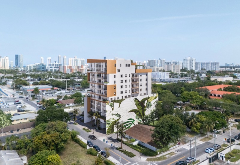 LEV at Aventura boutique condo rendering, 2520 NE 191st Street Ojus near Aventura Miami