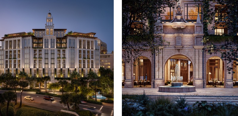 Ponce Park Residences exterior rendering, Coral Gables condo