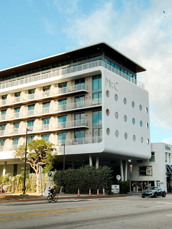 Mr. C Coconut Grove luxury condominium building exterior in Miami