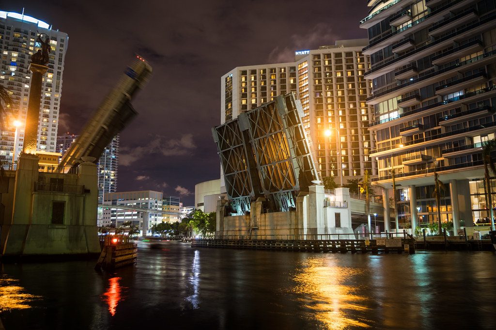 Brickell Avenue in Miami's financial district