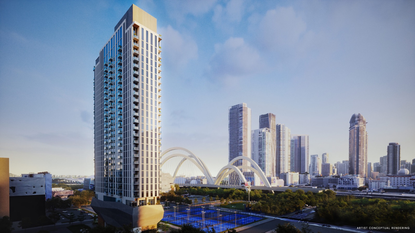 14 ROC construction progress June 2026, Downtown Miami