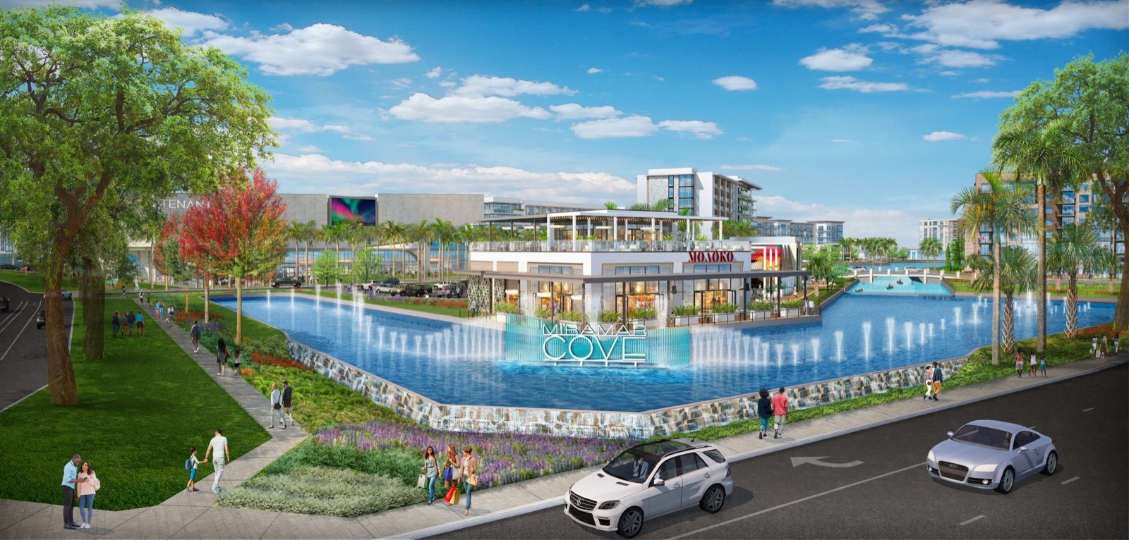 Miramar Cove official rendering, 125-acre mixed-use community at 11125 Miramar Parkway in Miramar, Florida