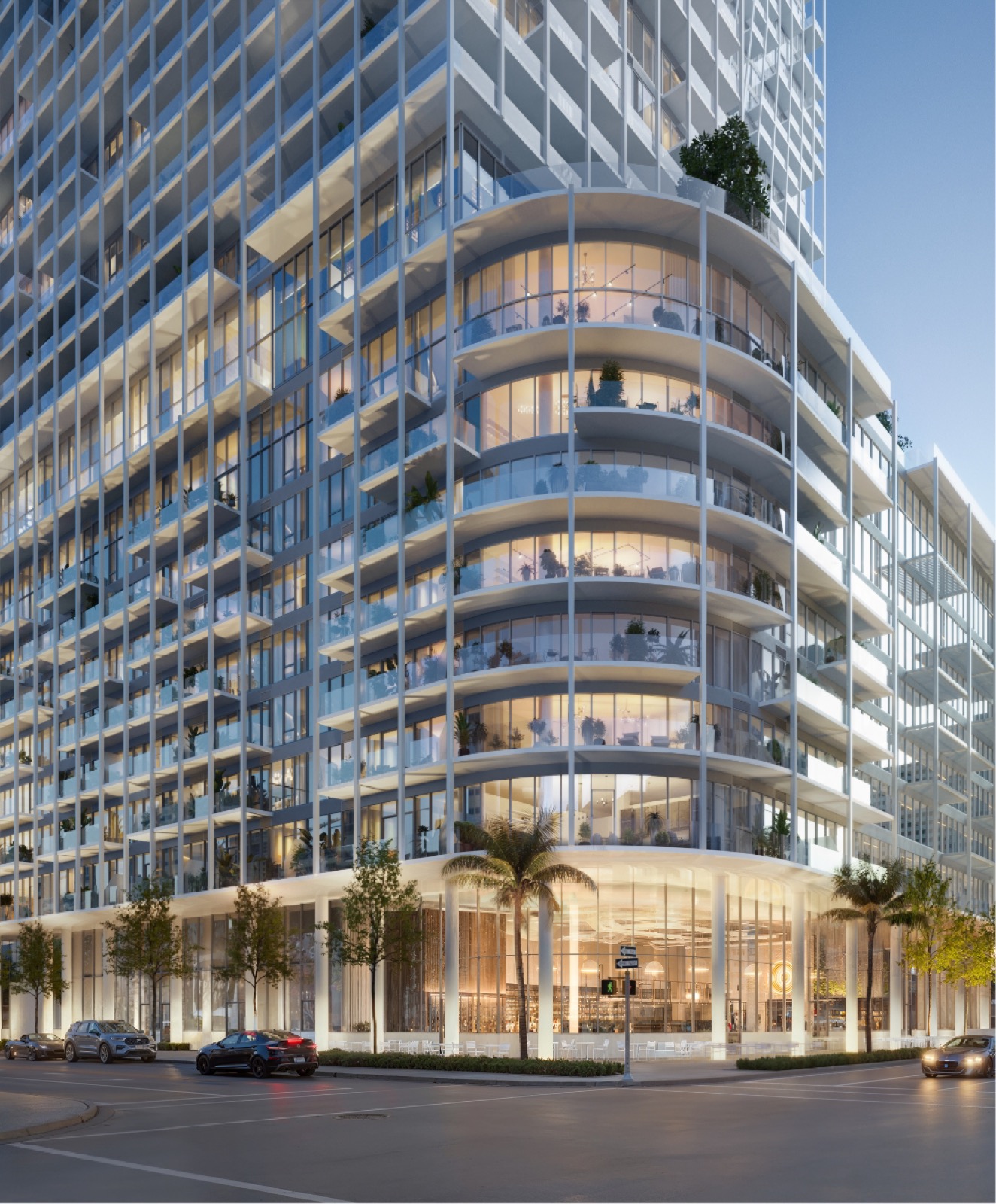 Ombelle Fort Lauderdale exterior and entrance rendering at 316 NE 4th Street