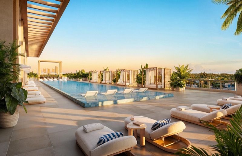 The William 26-story condo rendering by Blue Road and Ilia, 2040 NE 163rd Street North Miami Beach Miami-Dade