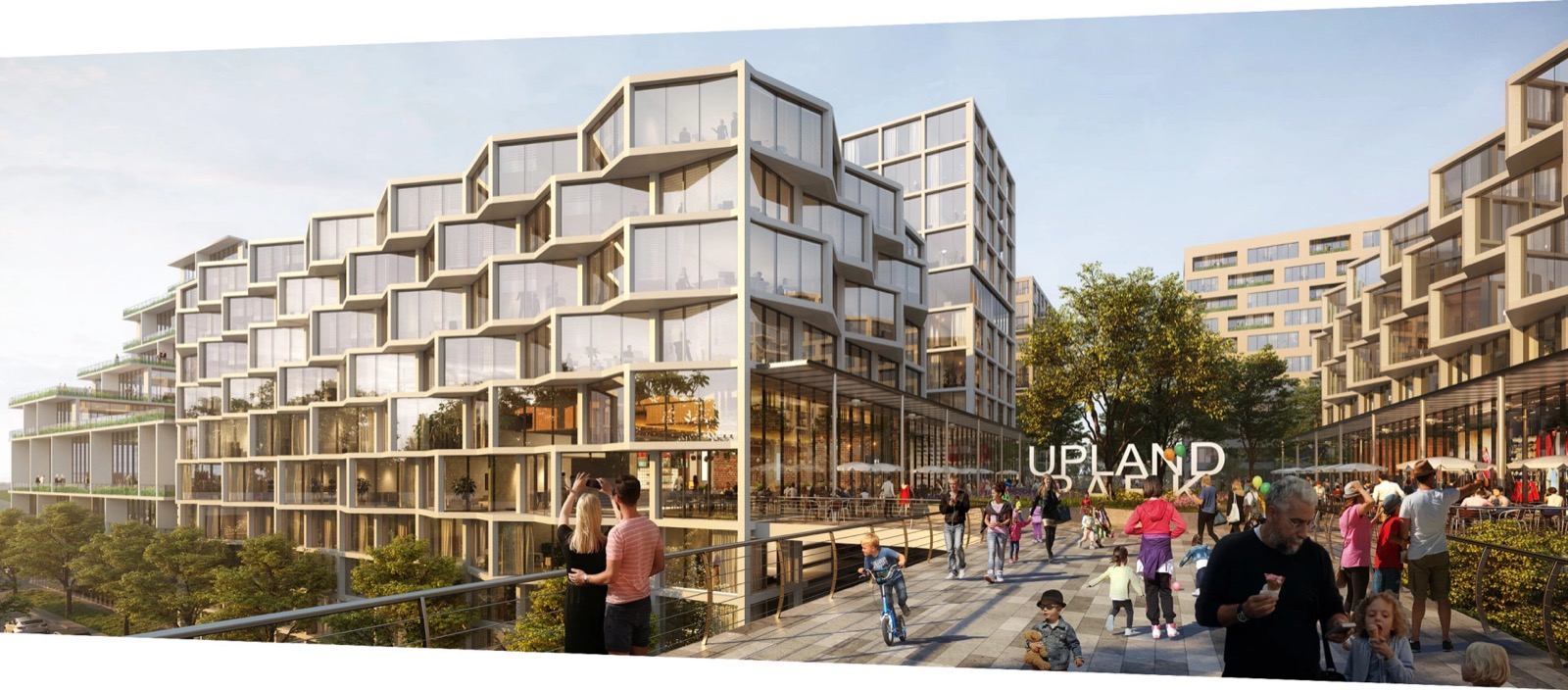 Upland Park master-plan rendering, 47-acre transit-oriented community in West Miami-Dade